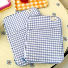 1pc 13"/14" Plaid Pattern Laptop Sleeve, Multifunctional Padded Computer Bag With Compartments, Suitable For Notebook, IPad, Tablet, Business, School Use - Multicolor - View 18