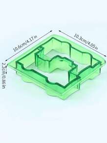 1pc  Sandwich Mold, Sandwich Cutter, Cute Color, Creative Shape Sandwich Shell Cutter, Suitable For DIY Lunch Box Cookies, Dinosaur, Dolphin, Butterfly Shapes, Etc - Multicolor - View 13