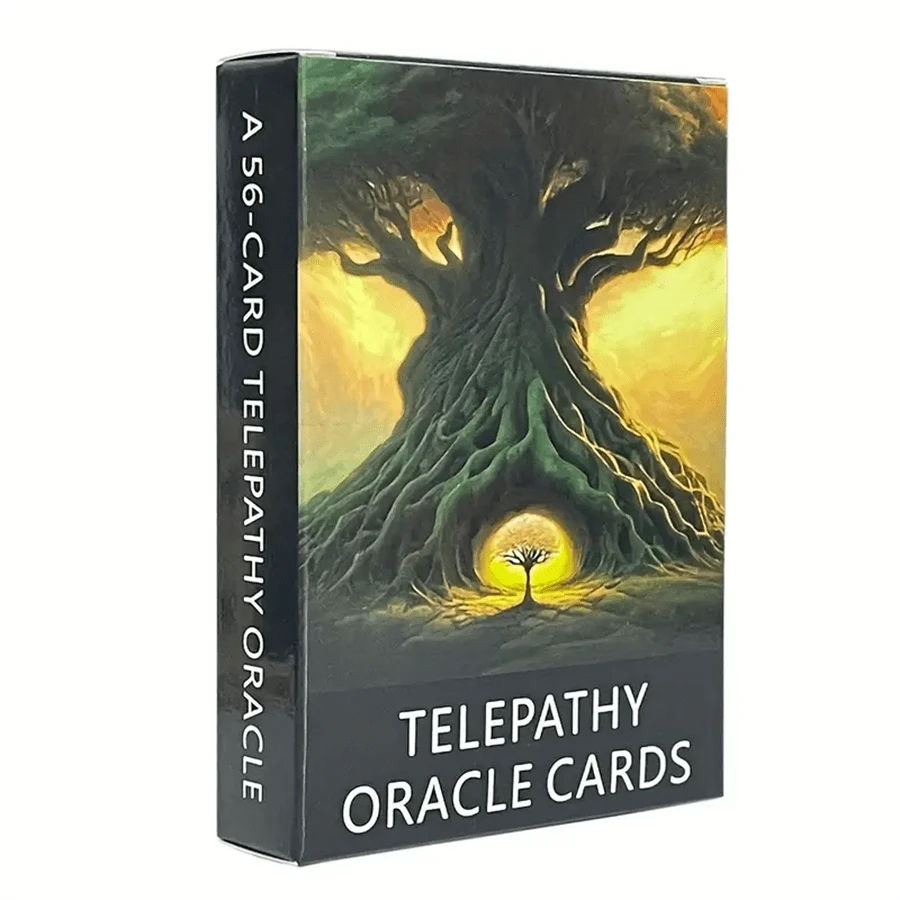 56pcs Cards, Telepathy Oracle Clarity Cards Prophecy Divination English