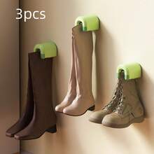 3pcs Easy Install Wall-Mounted Boot Holder, No Drill Boot Rack For Long/Short Boots, Odor-Free - Multicolor - View 9