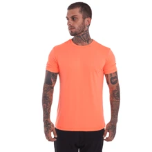 Dry Fit 100% Polyamide Cold Knit Men's Running Top - 橘色 - 查看 1