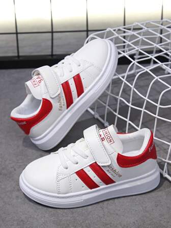 1 Pair Of Sneakers For Boys And Girls, Fashion, Casual, Sports, School, Flats, Skates, Sneakers