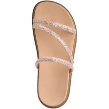 Women's Flatform Glitter Comfort Papete Sandal - Màu hồng gỉ - Xem 2