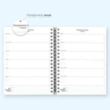 iscool Daily Planner Plus 2025 Floral Monogram Initial Letter B - 查看 6