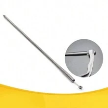 Newly Upgraded Flexible & Versatile Spring Loaded String Threading Tool For Drawstring, Elastic, Lace - Silver - View 6