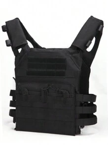 2pcs/Set Helmet + Vest, Outdoor Sport Riding Real Person Special Forces Training Protection Equipment Halloween - Multicolor - View 4