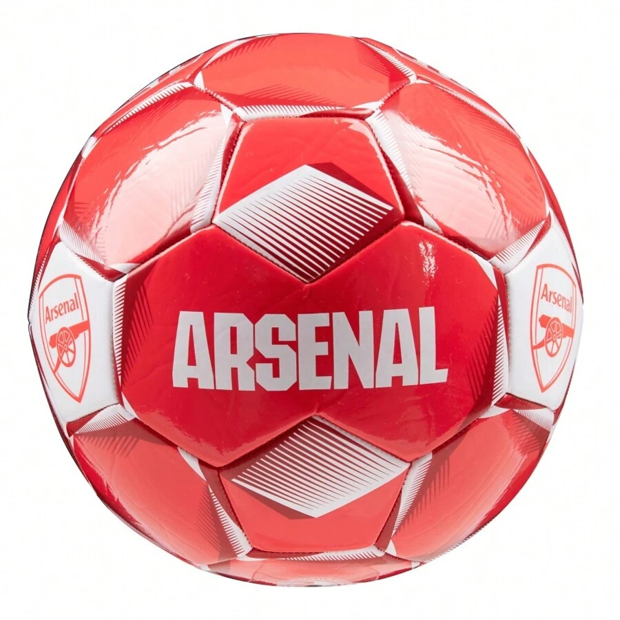 Arsenal F.C. Football Ball Red Durable Precision Training Size 5 - Red - View 1