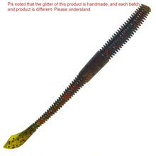 Hengjia 10入組軟土撥蠟魚餌100mm 2.3g軟蠕蟲型假餌,釣魚誘餌人工蠕蟲餌 - 1# - 查看 4