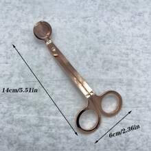 Stainless Steel Candle Accessory Set,Candle Wick Trimmer Cutter+Candle Snuffer Extinguisher+Wick Dipper+Storage Tray+Gift Package For Candle Lover (Multicolor) The Product Has Some Scratches &Chromatic Aberration - Multicolor - View 53