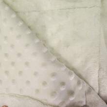 Plush Dots Baby Blanket 100cm X 70cm Grey - 淺灰色 - 查看 6