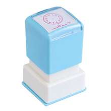 New Clock Stamp Set For Kids, Clock Face And Hour Hand Teaching Stamp For Elementary Students And Teachers - Multicolor - View 6