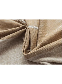 1 Pc Rectangular Tablecloth 140x220 Cm Cotton/Linen Dining Table Decoration - Khaki - View 2