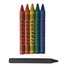 30 Boxes With 6 Colored Crayons Economical Crayons Wholesale Parties Birthdays - Yellow - View 2