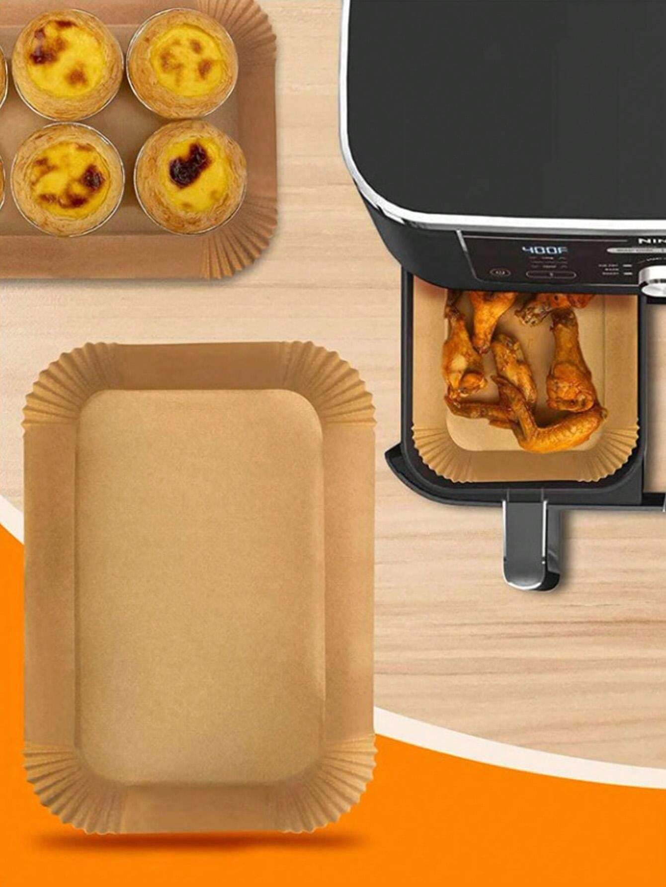 75pcs NonStick Oven Paper Sheets, Rectangular Cooking Parchment Paper