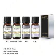 PHATOIL 1瓶10毫升/0.33液盎司香氛精油，水果香型精油，包含椰子香草泡泡糖、海风、帕尔马紫罗兰、橙花、小苍兰、棉花糖、苹果、芒果、草莓、樱桃、椰子荔枝、桃子、菠萝等多种香型。 - scent - 查看 2