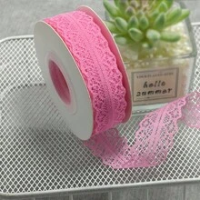 1PC 22M Lace Trim Ribbon Cream White 1.2 Inch Wide Vintage Pattern Roll Ribbons 25 Yards For Gift Wrapping Valentine's Day Floral DIY Crafts Sewing Bridal Wedding Birthday Party Decorations,Christmas