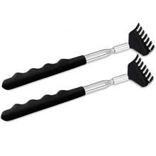 Back Scratcher Extendable Metal Portable Back Scratcher For Men Women Adults, Telescoping Back Massager With PVC Handles, Stocking Stuffers Gadgets,Elderly/Elders/Perfect Gift For Birthday/Christmas, For Fishing/Camping/Travel