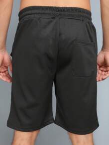 MEN'S SWEATSHIRT SWEATSHIRTS IMPORTED SPORTS Casual Sportswear - 黑色 - 查看 7