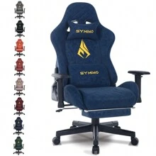 [SYMINO]Vintage PU Leather Ergonomic Gaming Chair
