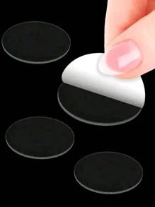 20pcs Pieces Of Transparent Circular Double-Sided Adhesive With High Viscosity And No Trace Film, Cut Acrylic Double-Sided Adhesive, Back Adhesive, Round Dot Adhesive Wholesale, Wedding Celebration