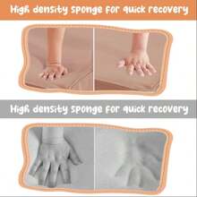 DlandHome Colourful Climbing Foam Toy Set 6 In 1, EPE Foam Crawling Toys, Soft Climbing Playground For Kids, Indoor Climbing Toy Set, Grey - 灰色 - 查看 10