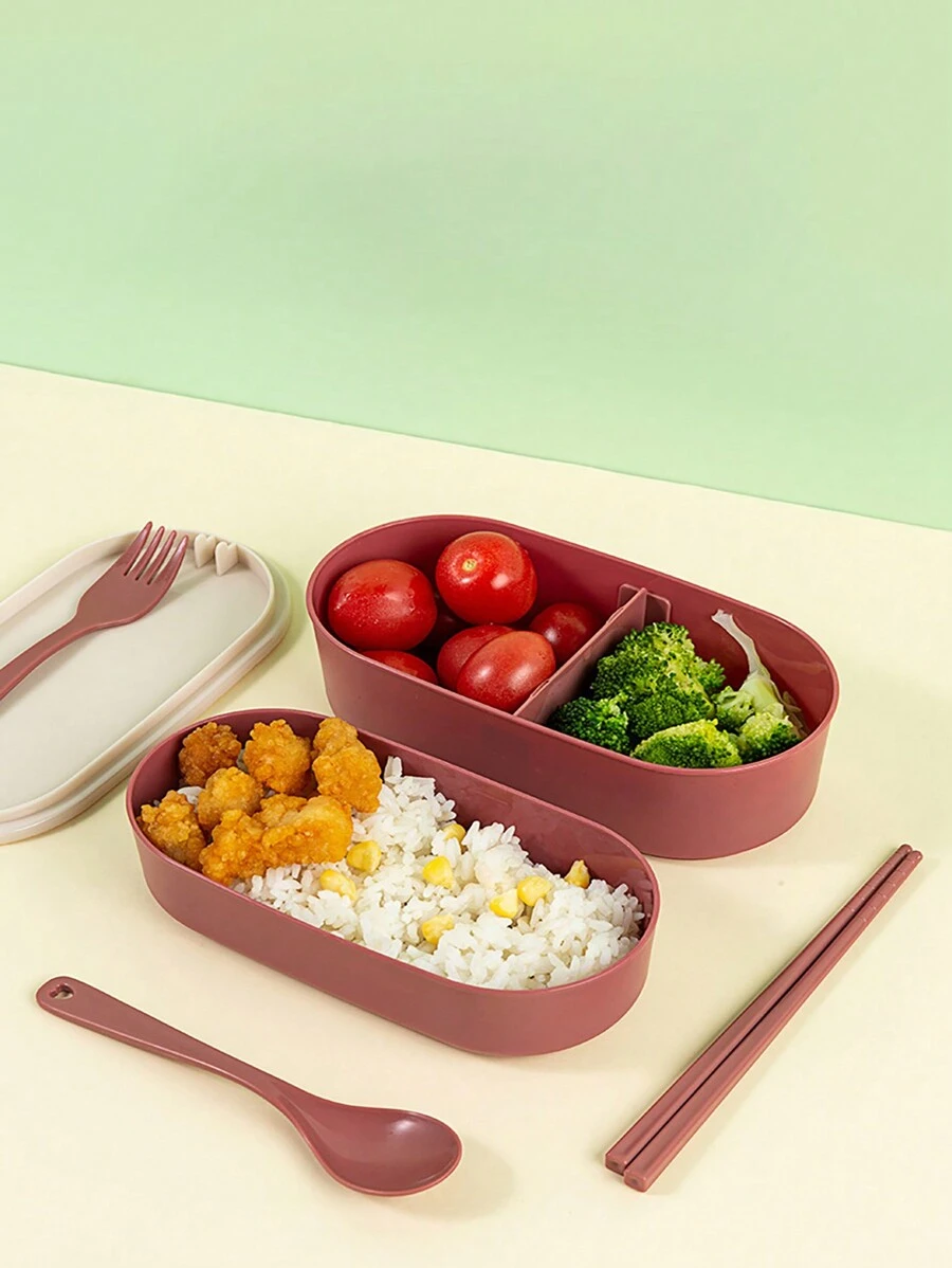 1 hộp đựng cơm trưa kèm dao kéo, mùa tựu trường, hộp đựng đồ ăn dã ngoại đa năng di động, hộp đựng cơm trưa, hộp đựng salad, hộp đựng cơm bento dùng trong lò vi sóng có ngăn chia hình vuông, hộp đựng thực phẩm chống rò rỉ, hộp đựng đồ dùng nhà bếp và tủ đựng đồ, phụ kiện nhà bếp, kem dưỡng da tay, lớp học, trường đại học, đồ dùng học tập, phụ kiện nhà bếp, cắm trại, hộp đựng đồ dùng có thể tái sử dụng, hộp đựng thực phẩm chống rò rỉ cho nhân viên văn phòng. - Nhiều màu - Xem 1