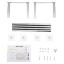 HOHOBLA LOYALHEARTDY-BTG Bathroom Towel Rack Wall Mounted Stainless Steel Hotel Bath Towel Holder Shelf[Best Gift For Family&Friends] Home Bathroom Decor Bathroom Organizer Summer Back To School