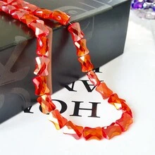 20 hạt thủy tinh pha lê hình nơ 8*10mm, thích hợp làm đồ trang sức và đồ thủ công DIY để tăng thêm nét quyến rũ độc đáo - Nhiều màu - Xem 19