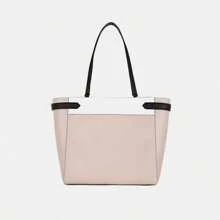 Kate Spade Staci  Saffiano 皮革笔记本电脑手提包工作商务办公包公文包电脑手提包女士单肩包 WKRU7098129 - 粉色 - 查看 4