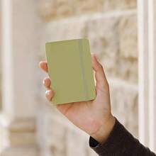 1pc Portable A7 Notepad 200 Pages Carry-On Portable Small Notebook Pocket Mini Hand-Held Notes