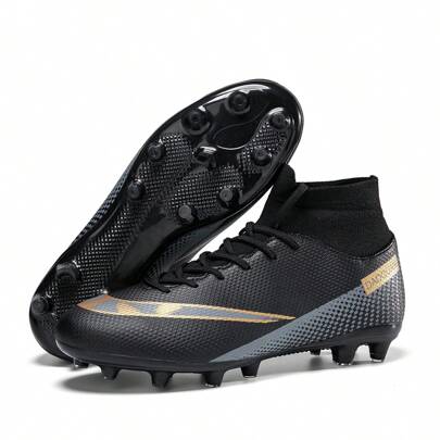 2024 Low-Top Spiked Football/Soccer Shoes, AG Cleats, 4-Season Breathable Spikes, Suitable For Indoor & Outdoor Training, Unisex For Men, Women And Youth