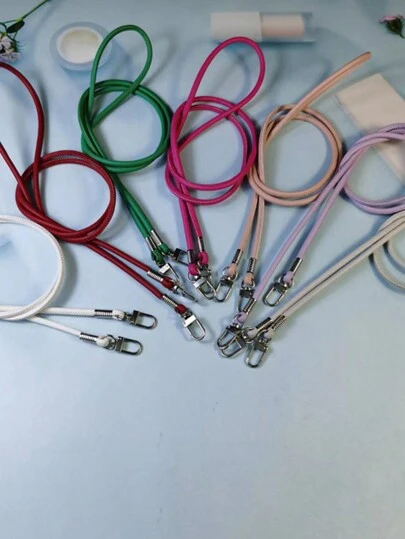 1pc Handmade Round Leather Strap, Replacement Handle For Handbags, DIY Bag Accessories, Shoulder Strap, Crossbody Strap, Wristlet Strap