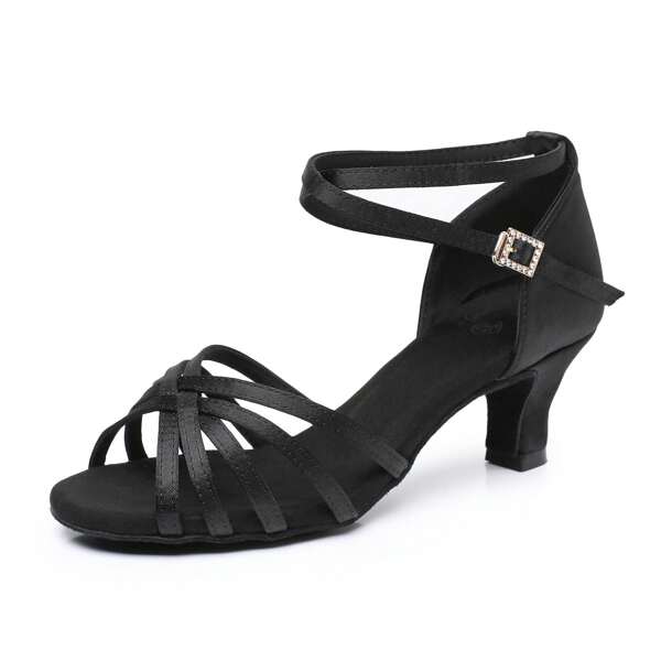 Zapatos de baile latino para mujer, zapatos de baile profesionales, zapatos de baile de salón, fiesta, salsa, práctica de baile, zapatos de rendimiento, tacón de 5/7 cm, 34-41 UE.
