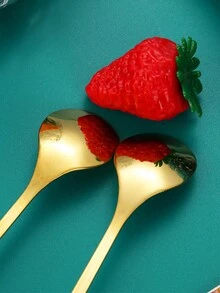 6pcs Christmas Gift Fork And Spoon Set, Stainless Steel Creative Flatware, Coffee, Tea And Dessert Fork And Spoon Gift Set