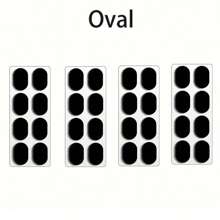 每包8件/16件/32件眼镜鼻托，柔软泡沫鼻托，自粘防滑眼镜鼻托，EVA泡沫眼镜鼻托，高鼻托柔软无痕，防滑板材质眼镜鼻贴（1.5毫米厚）