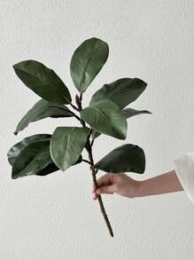 1pc Artificial Leaf Plant Decor For Home, Office Desk, Valentine Day, Gift