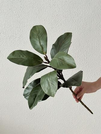 1pc Artificial Leaf Plant Decor For Home, Office Desk, Valentine Day, Gift