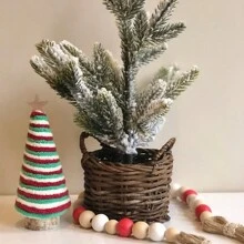 1 cái, Đồ trang trí Giáng sinh, Cây thông Noel nhân tạo mini, Cây thông Noel mini dễ thương nhiều màu sắc Bộ cây thông Noel mô phỏng, Đồ trang trí ngày lễ, Đồ trang trí để bàn & kệ trong phòng, Đồ trang trí ngày lễ Giáng sinh Trang trí máy tính để bàn - Nhiều màu - Xem 8