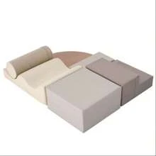 DlandHome Colourful Climbing Foam Toy Set 6 In 1, EPE Foam Crawling Toys, Soft Climbing Playground For Kids, Indoor Climbing Toy Set, Grey - 灰色 - 查看 7