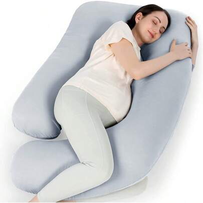 Almohada para Embarazo y Lactancia Bisuling Azul