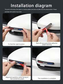 4pcs Thickened Universal Car Anti-Collision Strips