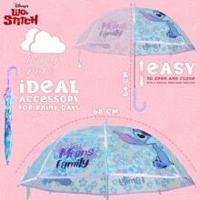 Disney Clear Dome Umbrella Folding Transparent Lightweight School Days Out - Multicolor - View 4