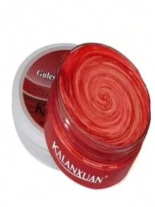 Cera para pintar y peinar cabello color rojo - Rojo - Ver 4