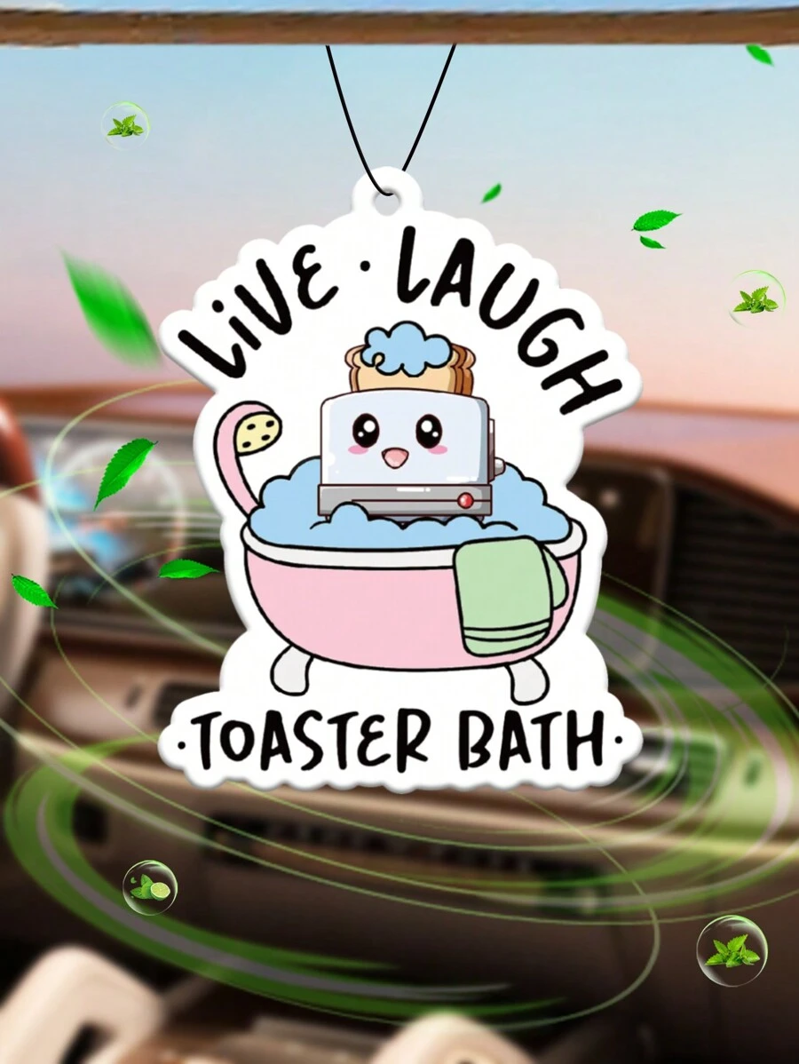 Miraki Live, Laugh Toaster Bath, Mental Health, Cute Bread, Motivational, Car Diffuser Tabs, Wardrobe Air Fresheners, Fragrance, Rearview Mirror Decorations, Car Interior Accessories Pendant, Natural Fragrance Air Purifier, Cartoon Toilet Air Fresheners, Living Room Office Bedroom Wall Hangings