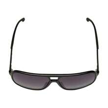 Gafas de sol de aviador Carrera 8035/S con montura negra y lentes degradados para hombres - Negro - Ver 5