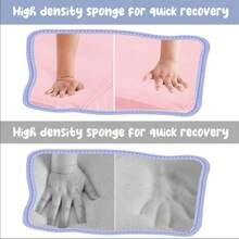 DlandHome Colourful Climbing Foam Toy Set 6 In 1, EPE Foam Crawling Toys, Soft Climbing Playground For Kids, Indoor Climbing Toy Set, Pink - 粉色 - 查看 10