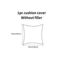 1 件波西米亚风格簇绒几何钻石形状刺绣流苏装饰抱枕套适用于客厅卧室 - 彩色 - 查看 3