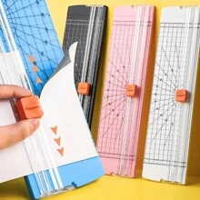 1入組A4手提式手動修切機，剪貼簿手工裁剪DIY偶像相片更改大小辦公文具