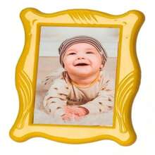 Plastic Photo Frame In Various Colors - 20 Units Ready For Delivery - 黃色 - 查看 1