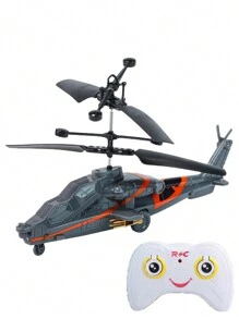 Helicóptero de control remoto con sensor infrarrojo, hecho de material anti-caída, helicóptero de control remoto, regalo de cumpleaños, helicóptero de control remoto, avión de control remoto, juguete volador de plástico con sensor de gestos, robot volador interactivo con luz LED, (con o sin control remoto, la medición manual puede tener pequeñas diferencias, los colores de los accesorios se envían al azar) - Multicolor - Ver 8